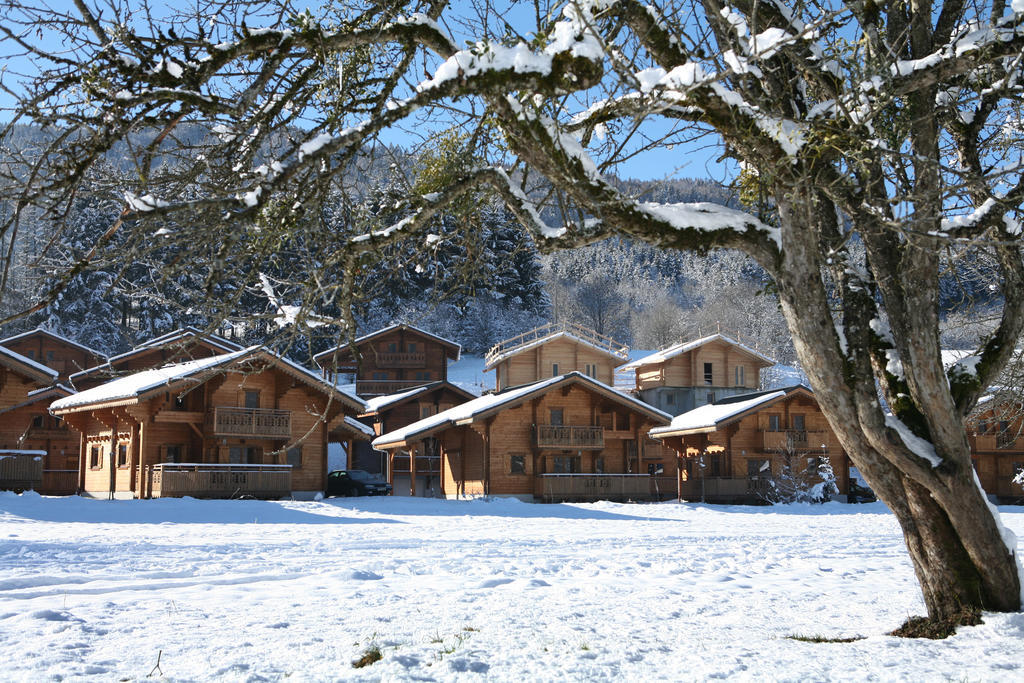 Résidence Néméa Les Chalets du Bois de Champelle Morillon Extérieur photo
