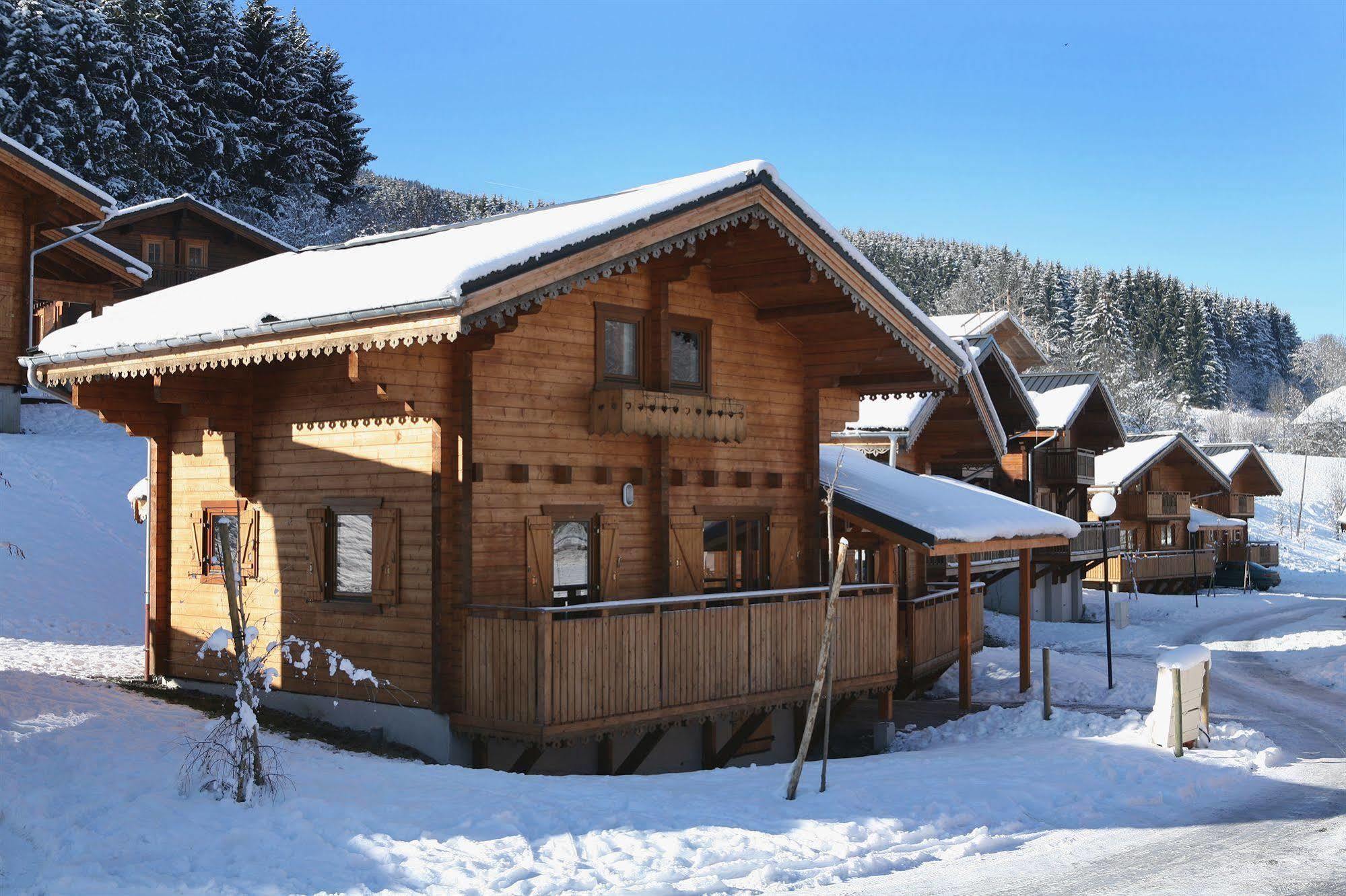 Résidence Néméa Les Chalets du Bois de Champelle Morillon Extérieur photo