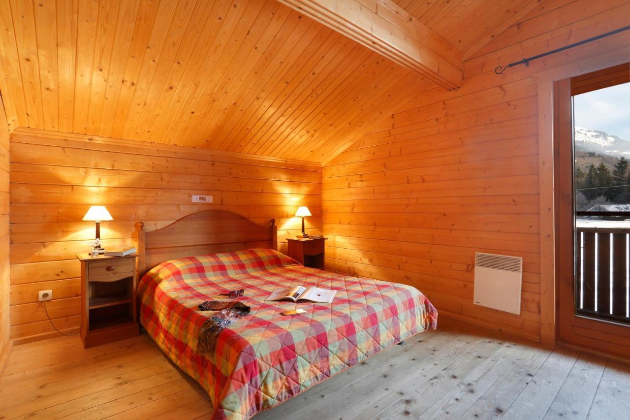 Résidence Néméa Les Chalets du Bois de Champelle Morillon Extérieur photo