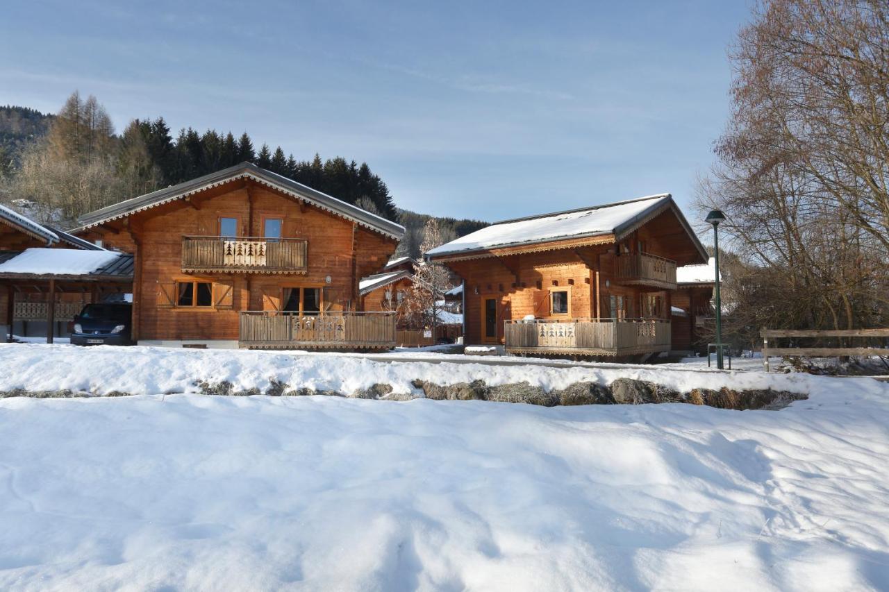 Résidence Néméa Les Chalets du Bois de Champelle Morillon Extérieur photo