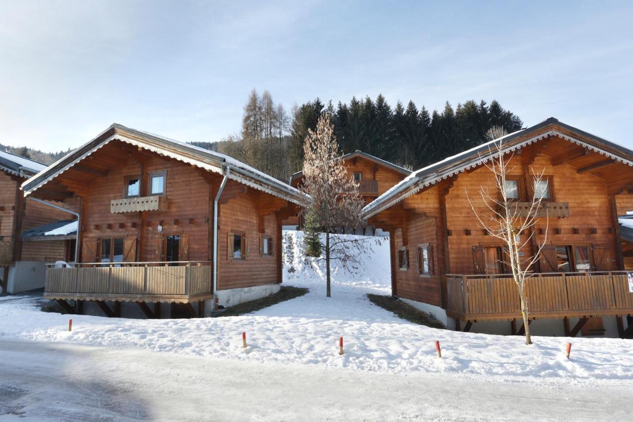 Résidence Néméa Les Chalets du Bois de Champelle Morillon Extérieur photo
