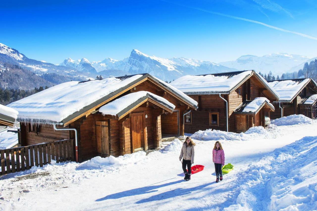 Résidence Néméa Les Chalets du Bois de Champelle Morillon Extérieur photo
