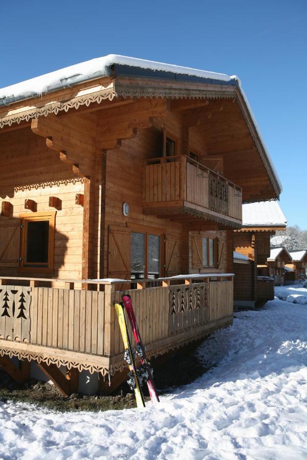 Résidence Néméa Les Chalets du Bois de Champelle Morillon Extérieur photo