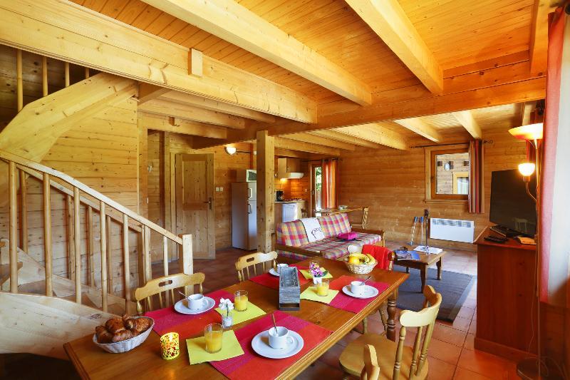 Résidence Néméa Les Chalets du Bois de Champelle Morillon Extérieur photo